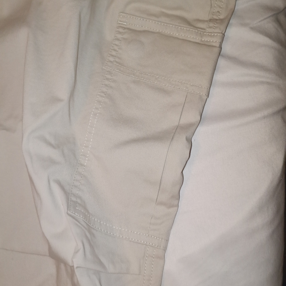 POLO RALPH LAUREN MEN’S STRETCH SLIM FIT TWILL CARGO PANT- SIZE XXL- NWOT- BEIGE